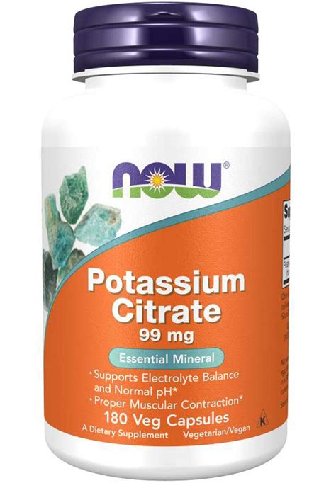 Potassium Citrate 99mg .
